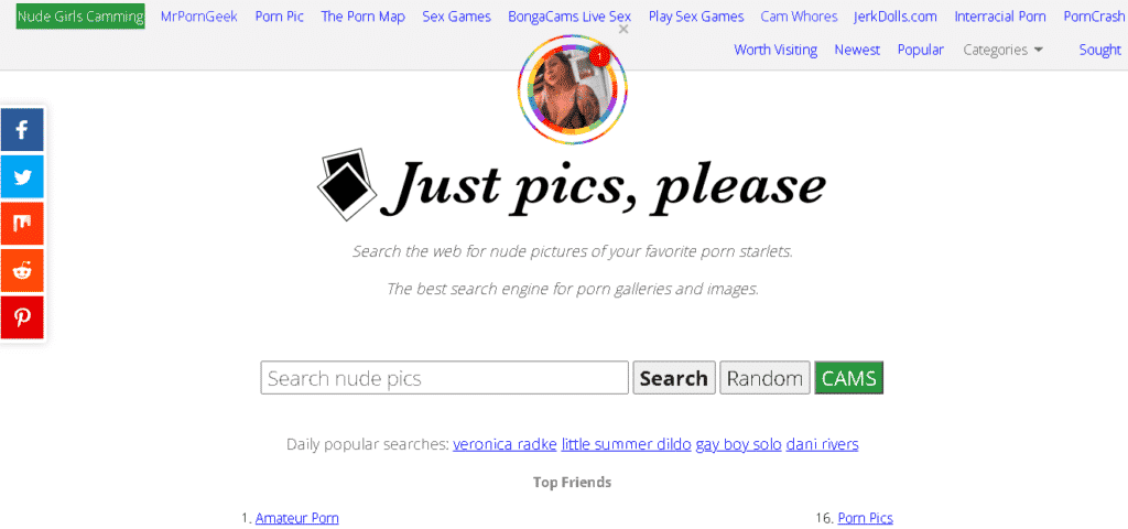 justpicsplease ist eine Suchmaschine für Pornobilder und Gallerien