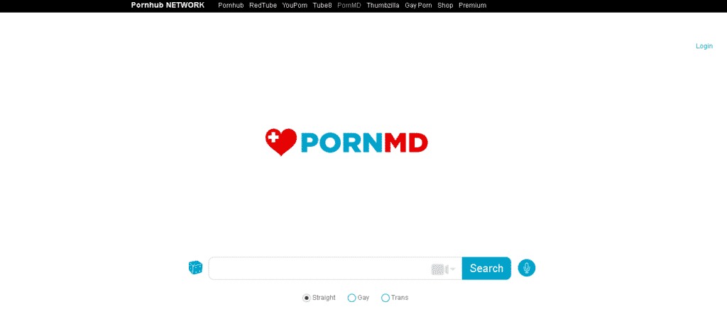 pornmd.com ist eine Porno Search engine