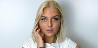Lia Engel live vor der Sexcam